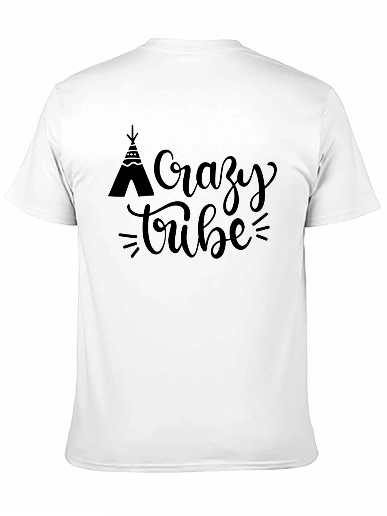 Crazy Tribe Tee - Stylish Graphic T-Shirt