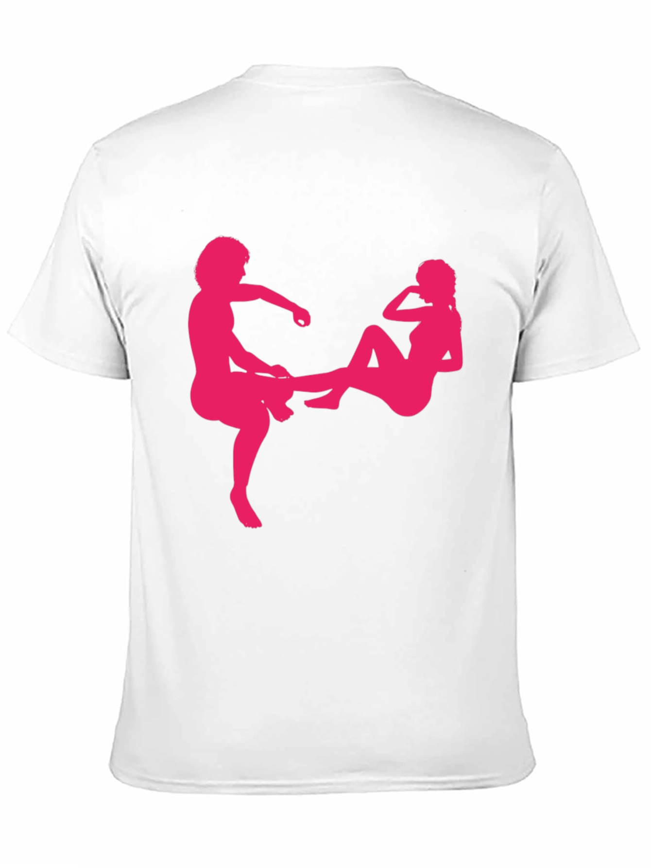 Novelty Graphic Tee - Black Crewneck T-Shirt