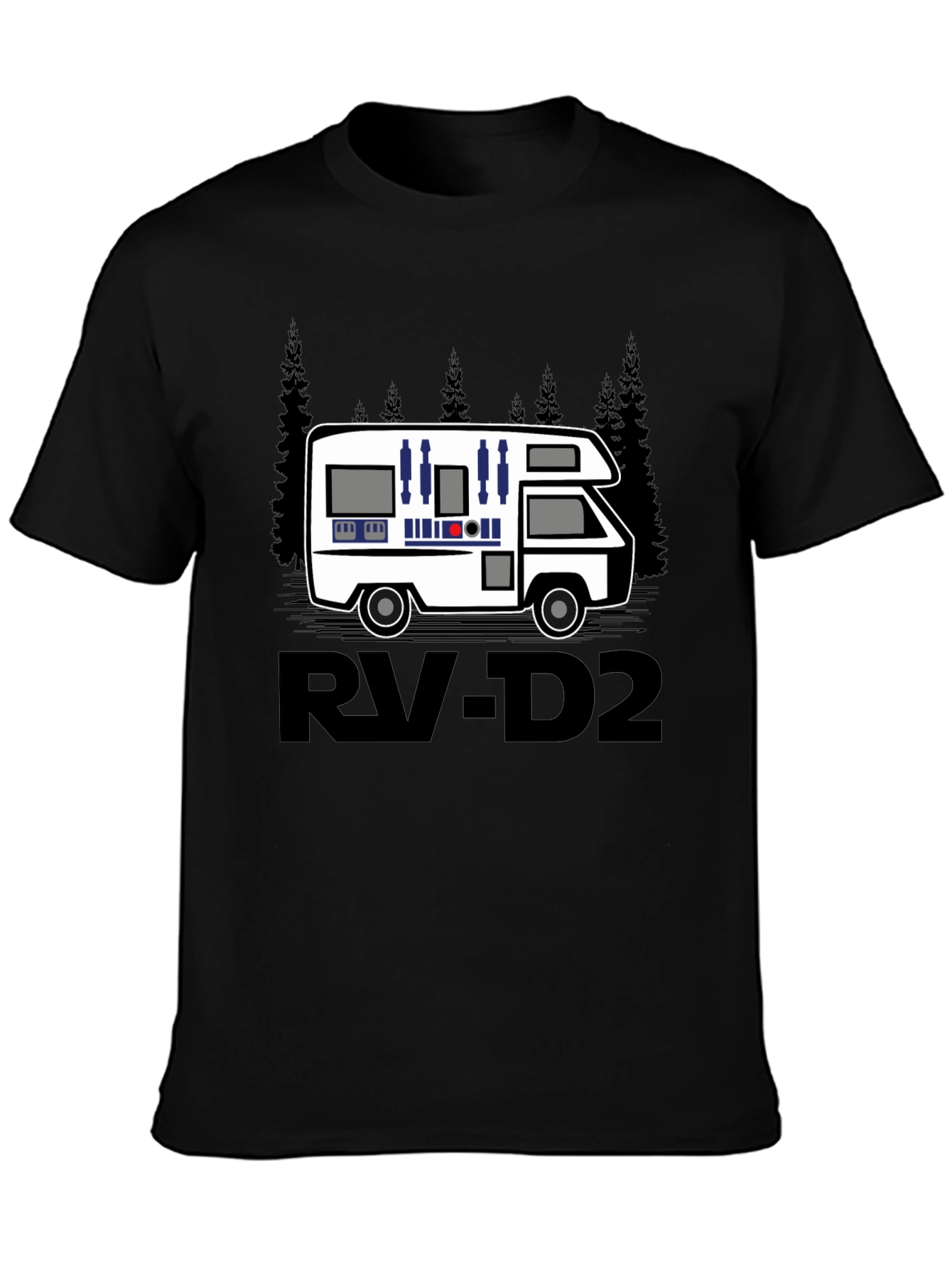 RV-D2 Star Wars Inspired Graphic T-Shirt