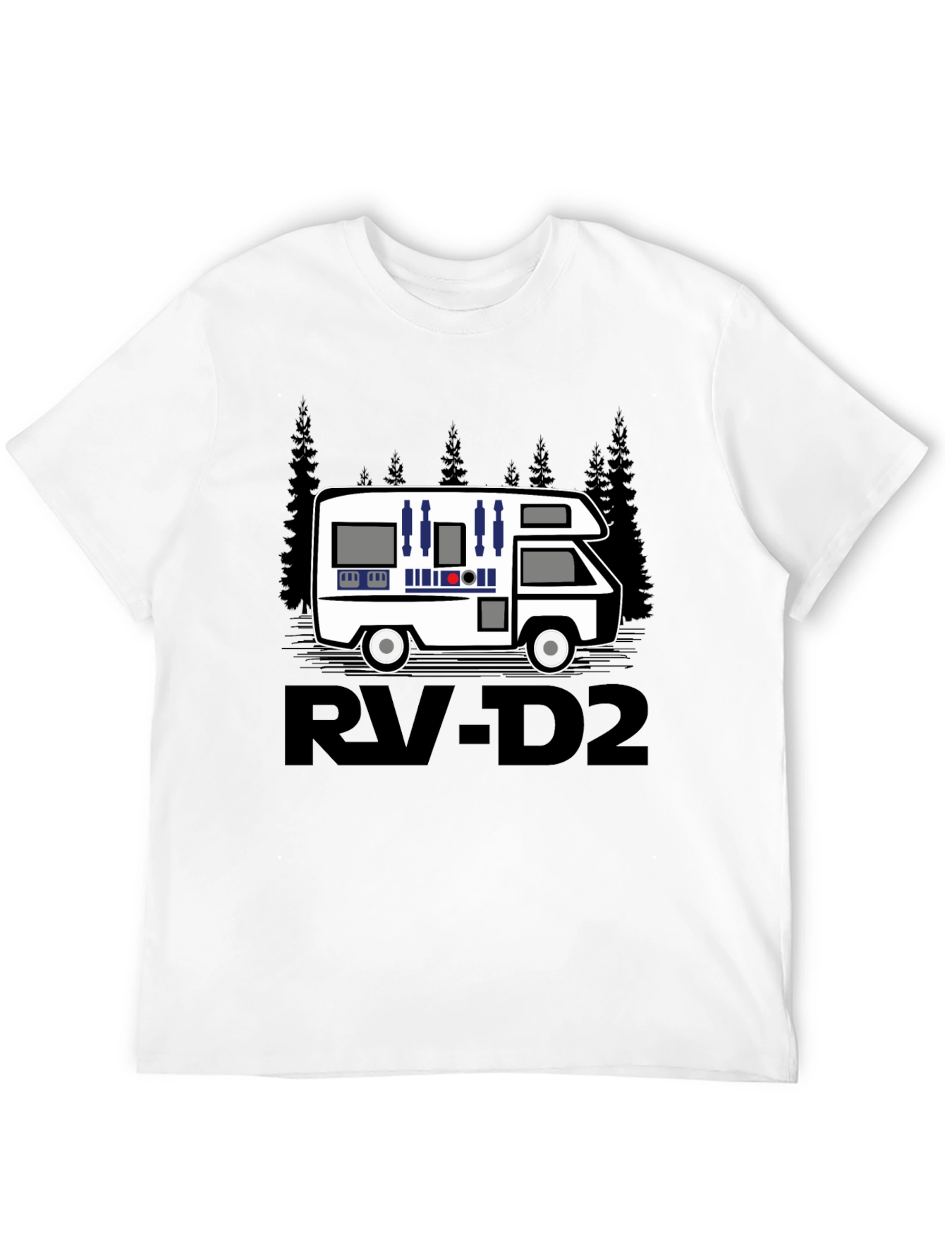 RV-D2 Star Wars Inspired Graphic T-Shirt