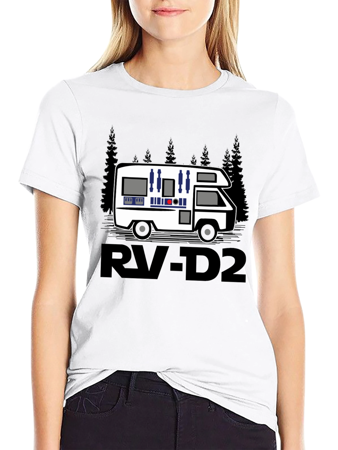 RV-D2 Star Wars Inspired Graphic T-Shirt