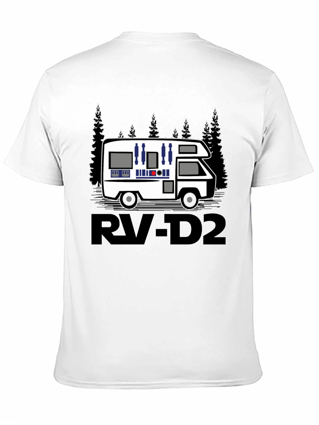 RV-D2 Star Wars Inspired Graphic T-Shirt
