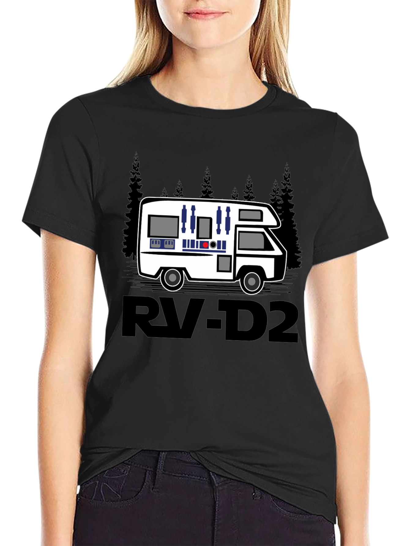 RV-D2 Star Wars Inspired Graphic T-Shirt