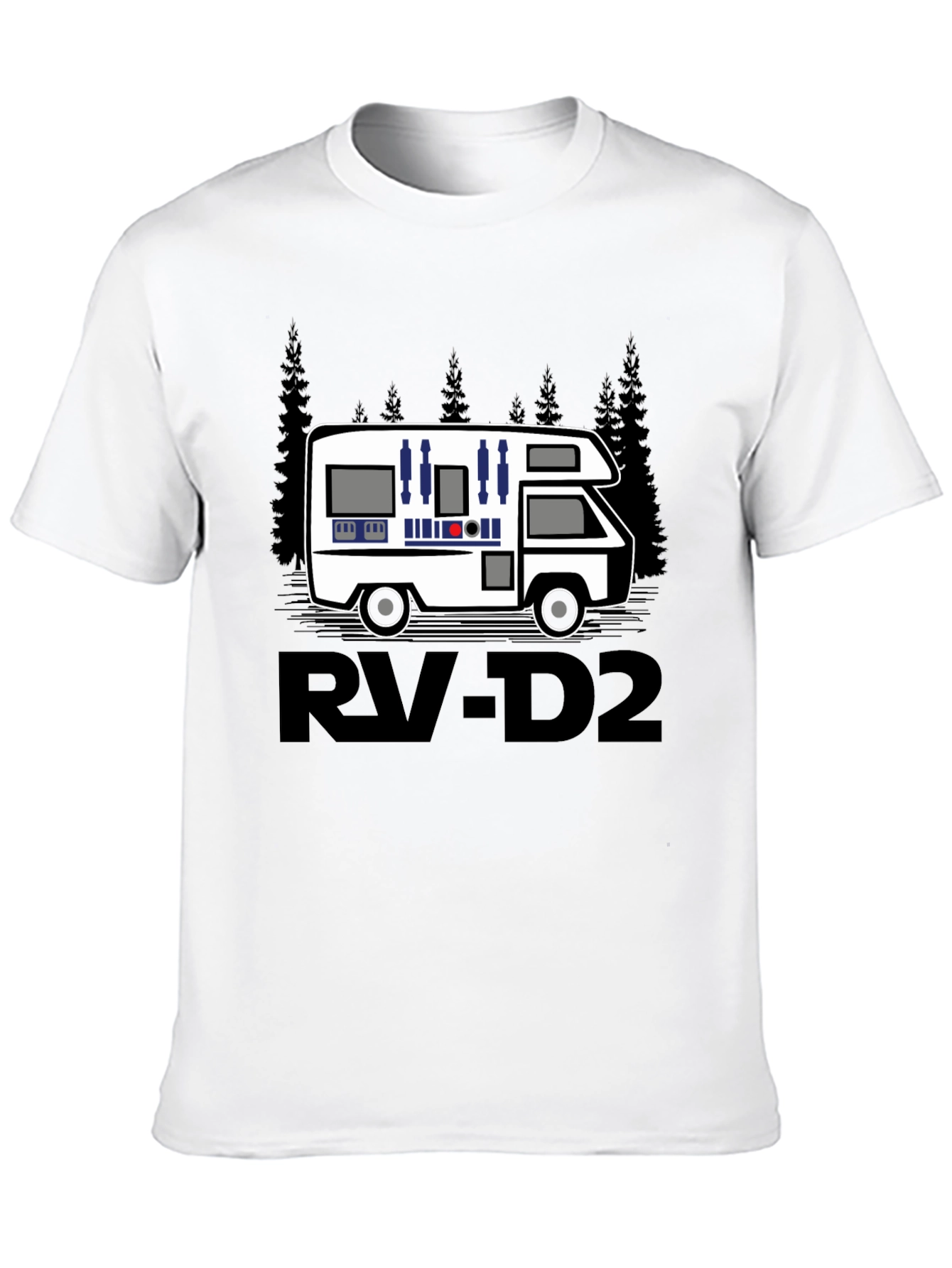 RV-D2 Star Wars Inspired Graphic T-Shirt