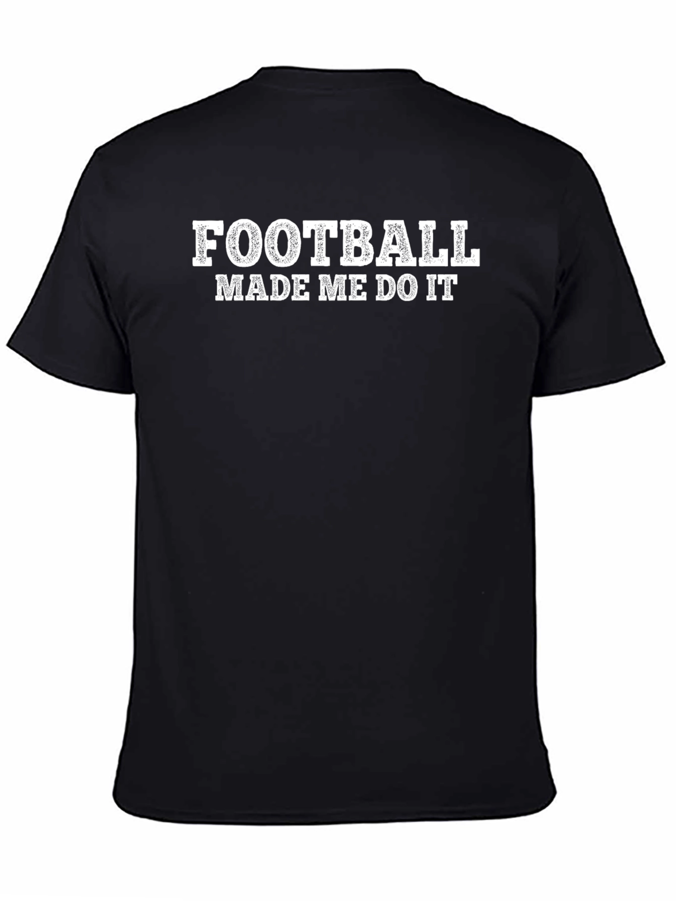 Football Made Me Do It Graphic Tee