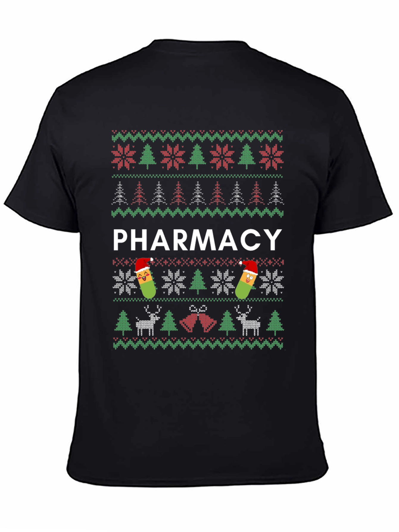 Pharmacy Ugly Christmas Sweater T-Shirt