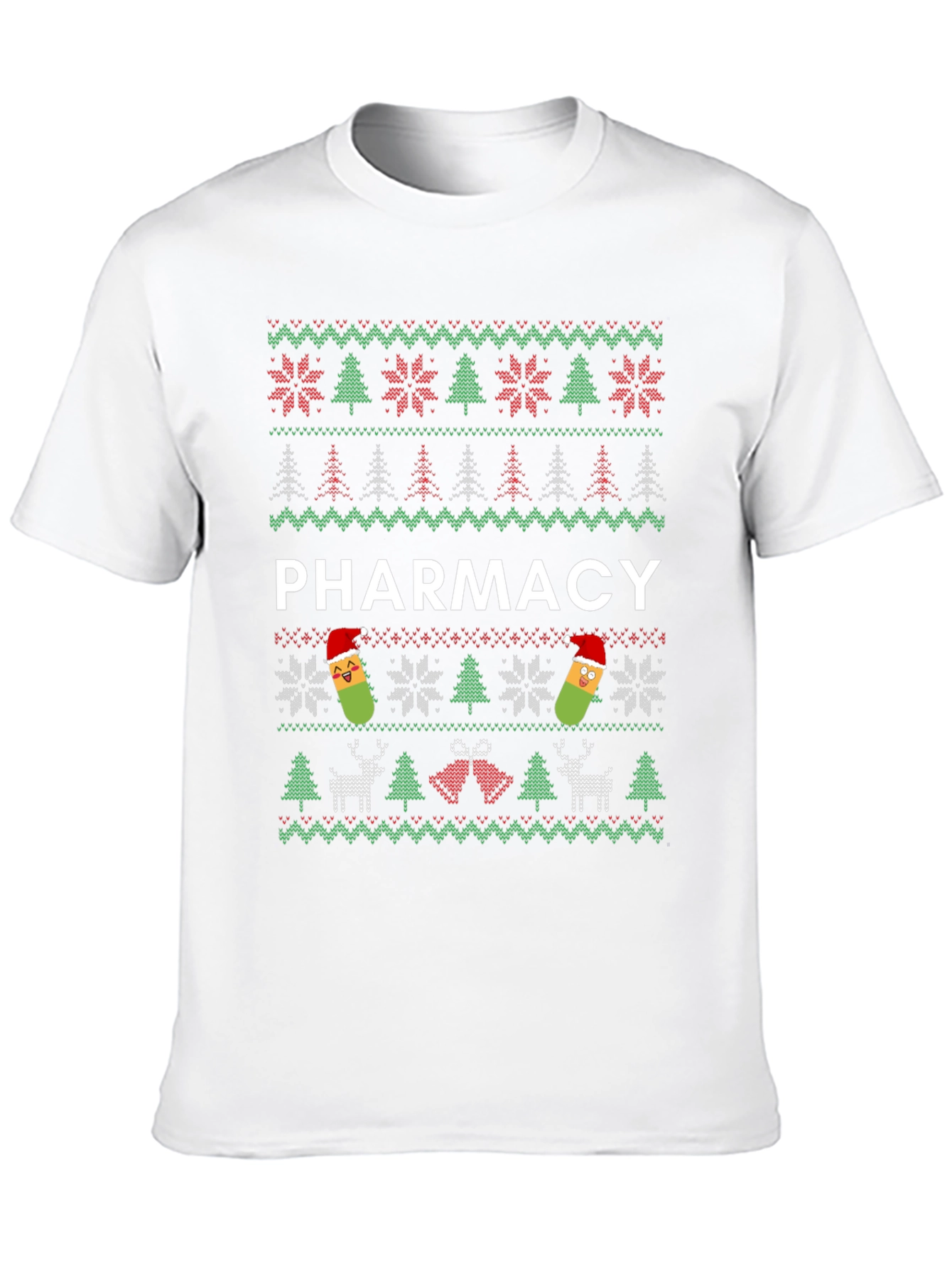 Pharmacy Ugly Christmas Sweater T-Shirt