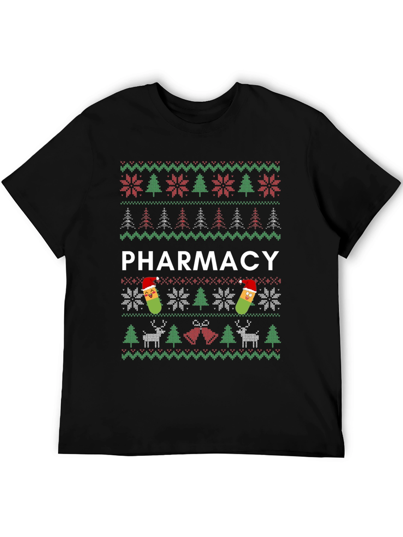 Pharmacy Ugly Christmas Sweater T-Shirt