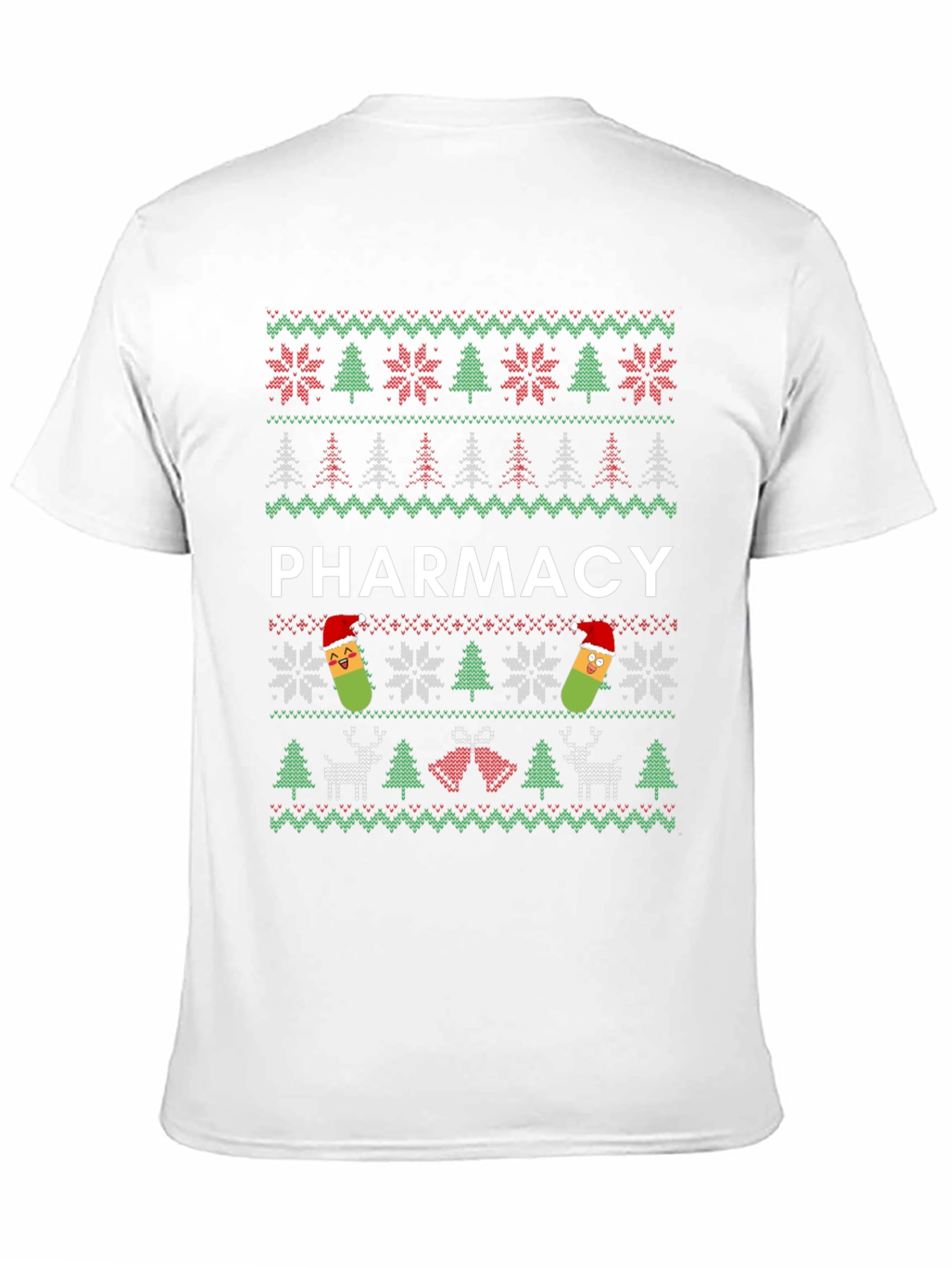 Pharmacy Ugly Christmas Sweater T-Shirt