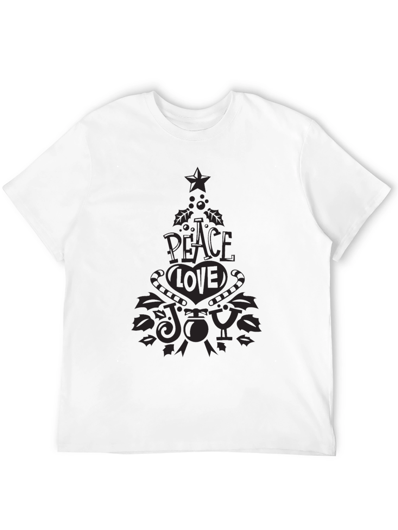 Peace Love Joy Holiday T-Shirt
