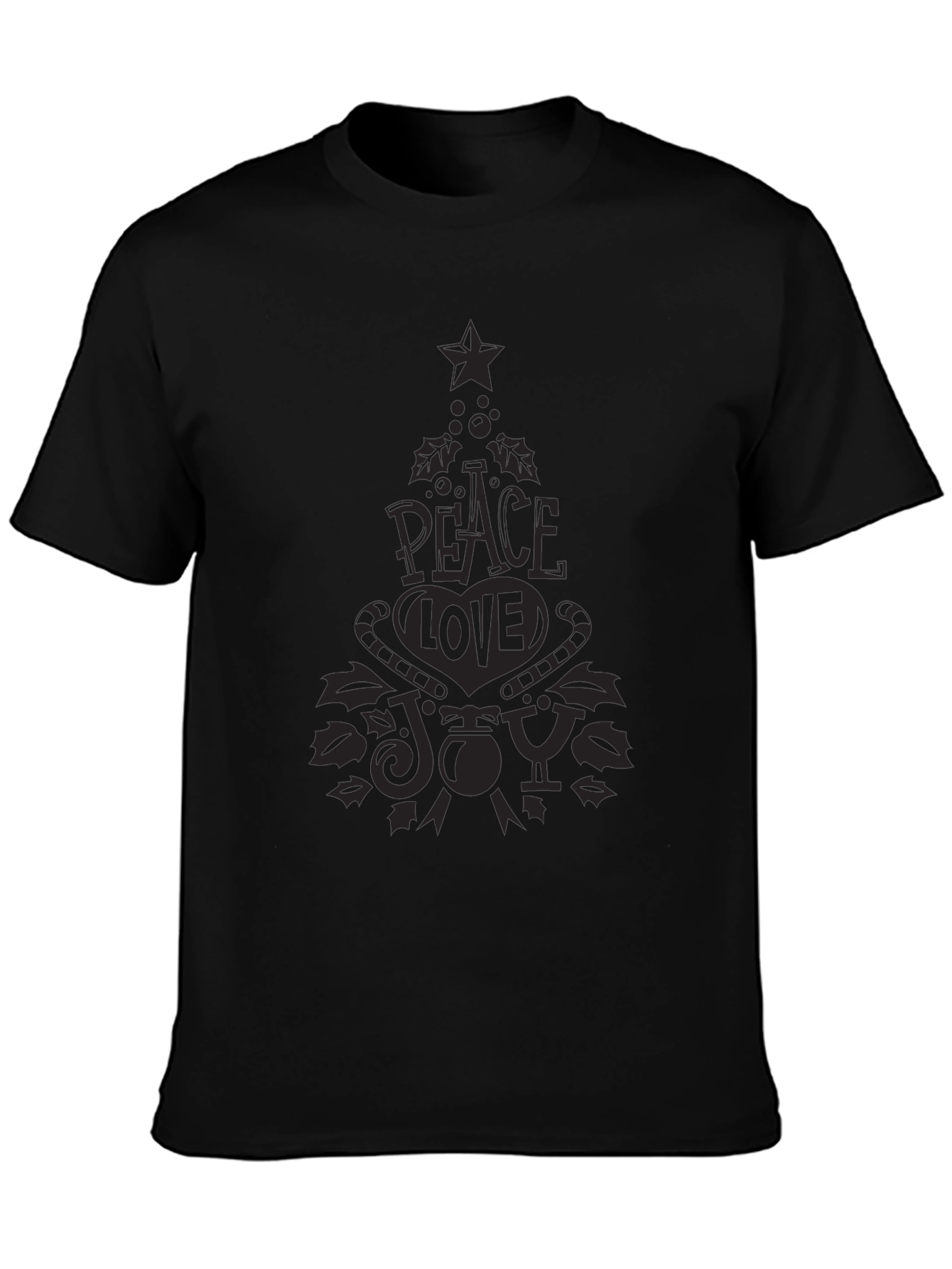 Peace Love Joy Holiday T-Shirt