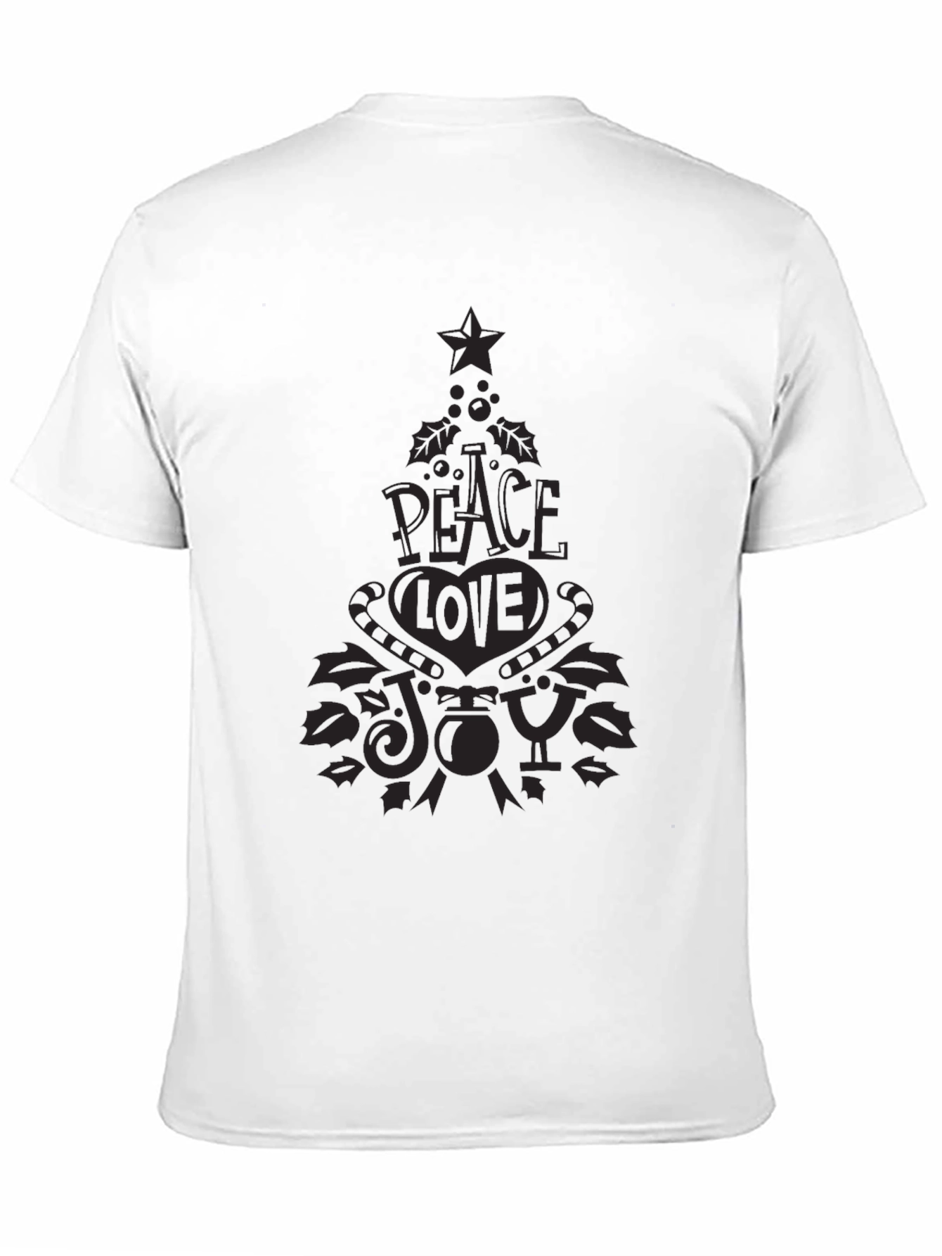 Peace Love Joy Holiday T-Shirt
