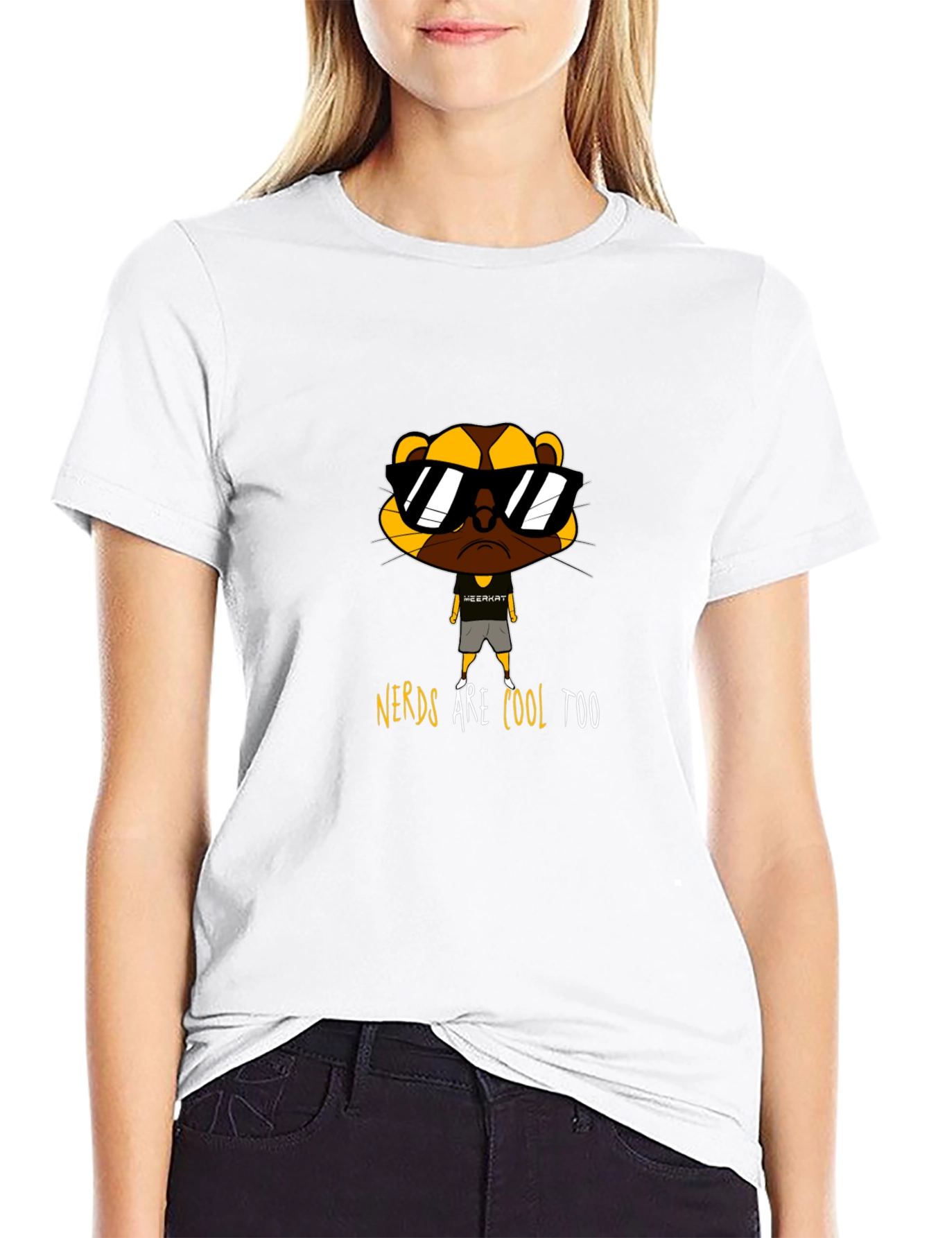 Cool Meerkat Nerds T-Shirt