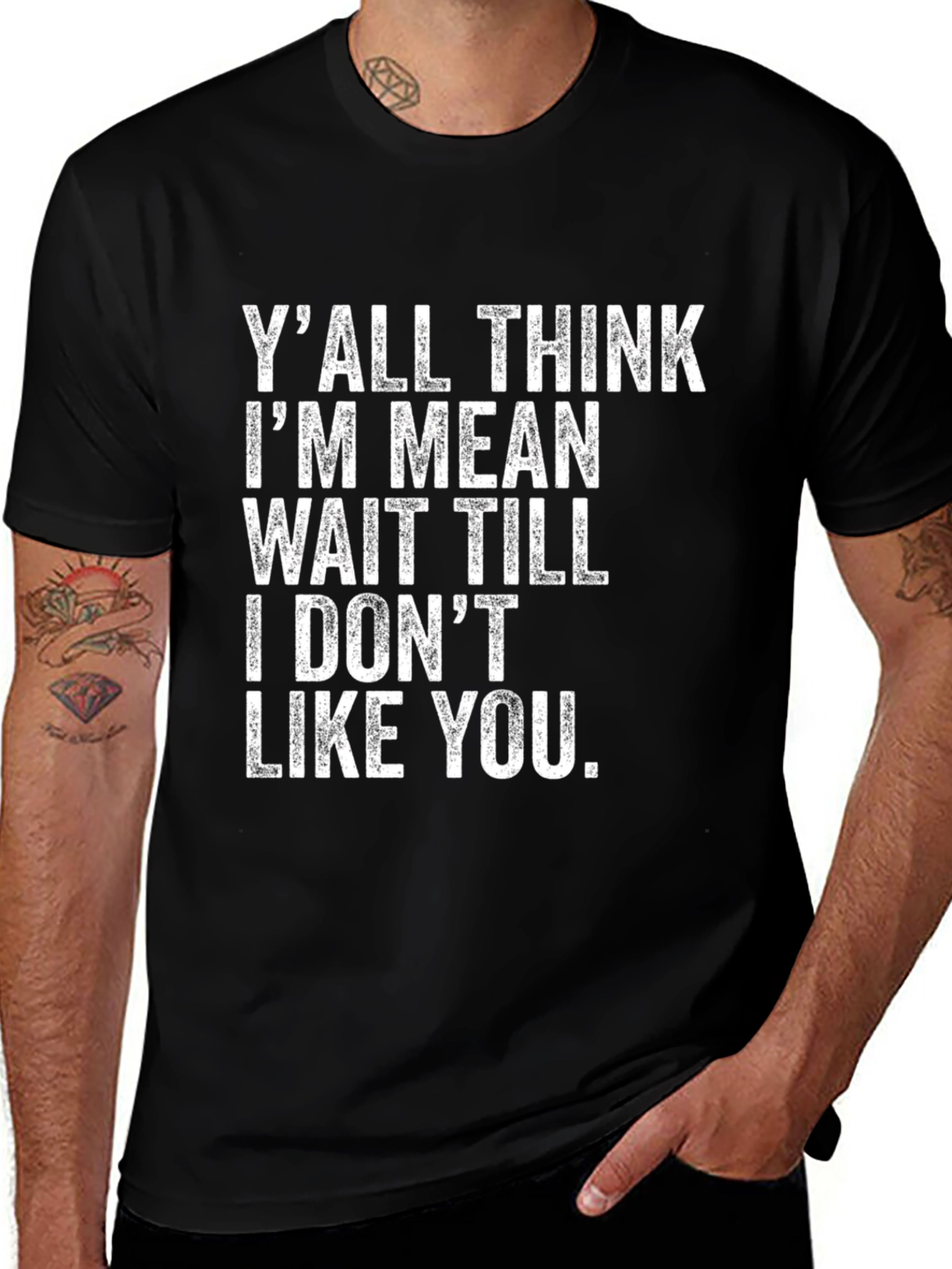 Yall Think Im Mean T-Shirt