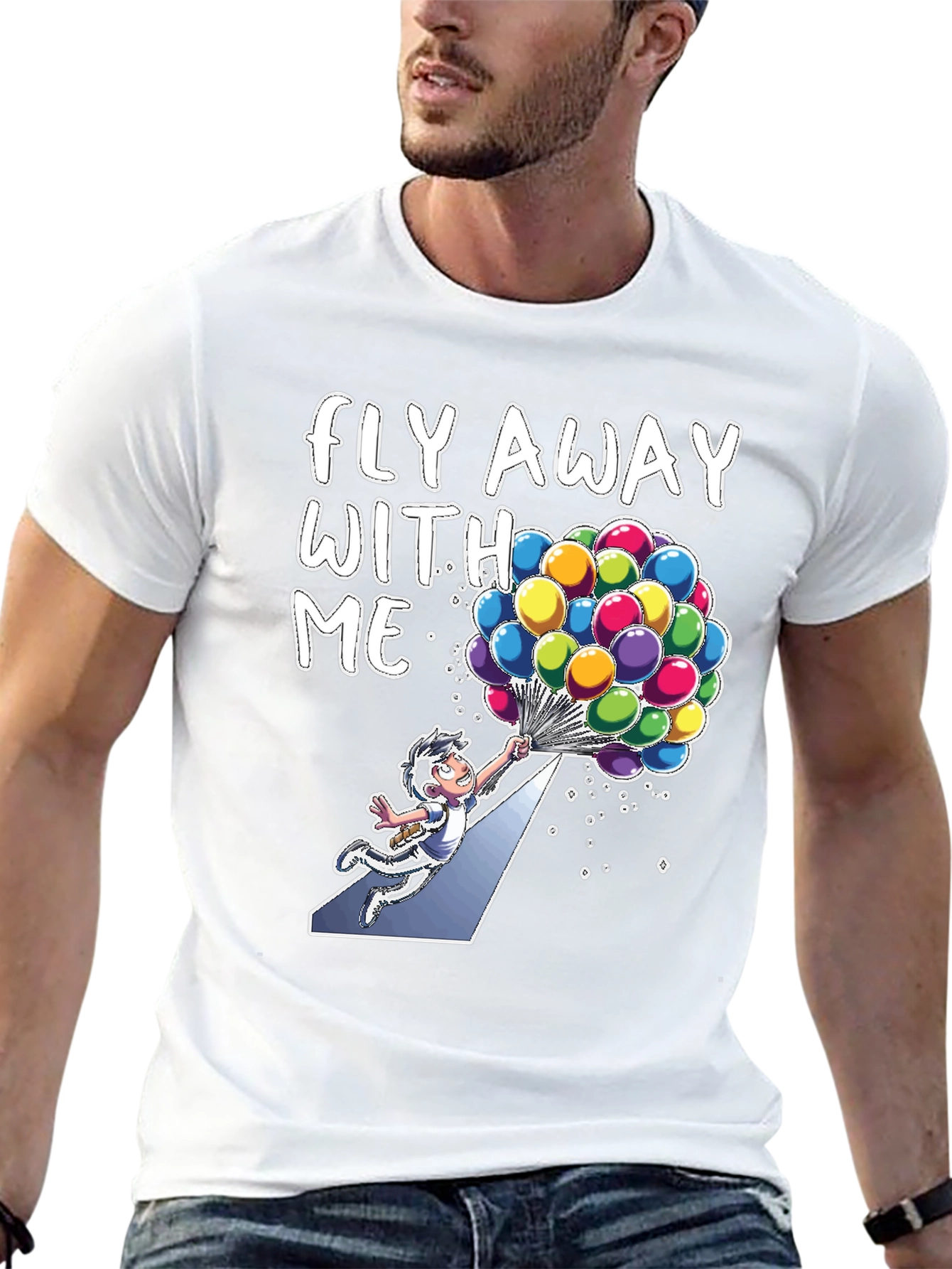 Fly Away With Me Graphic T-Shirt