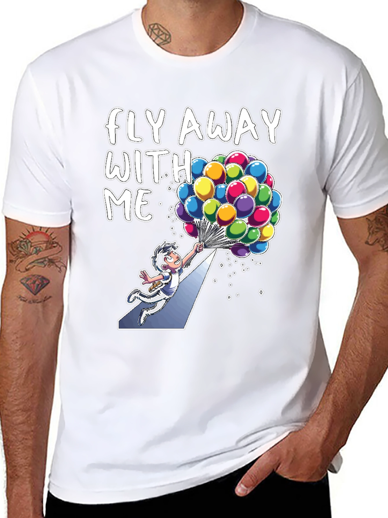 Fly Away With Me Graphic T-Shirt