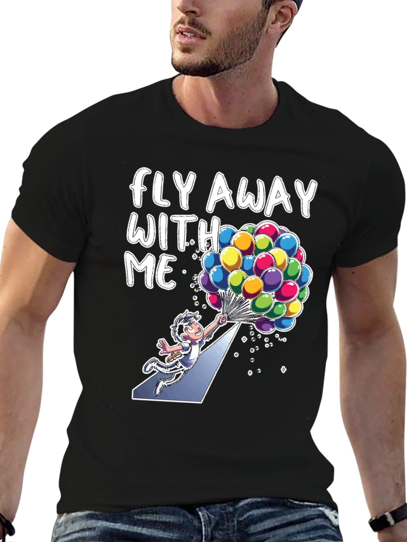 Fly Away With Me Graphic T-Shirt