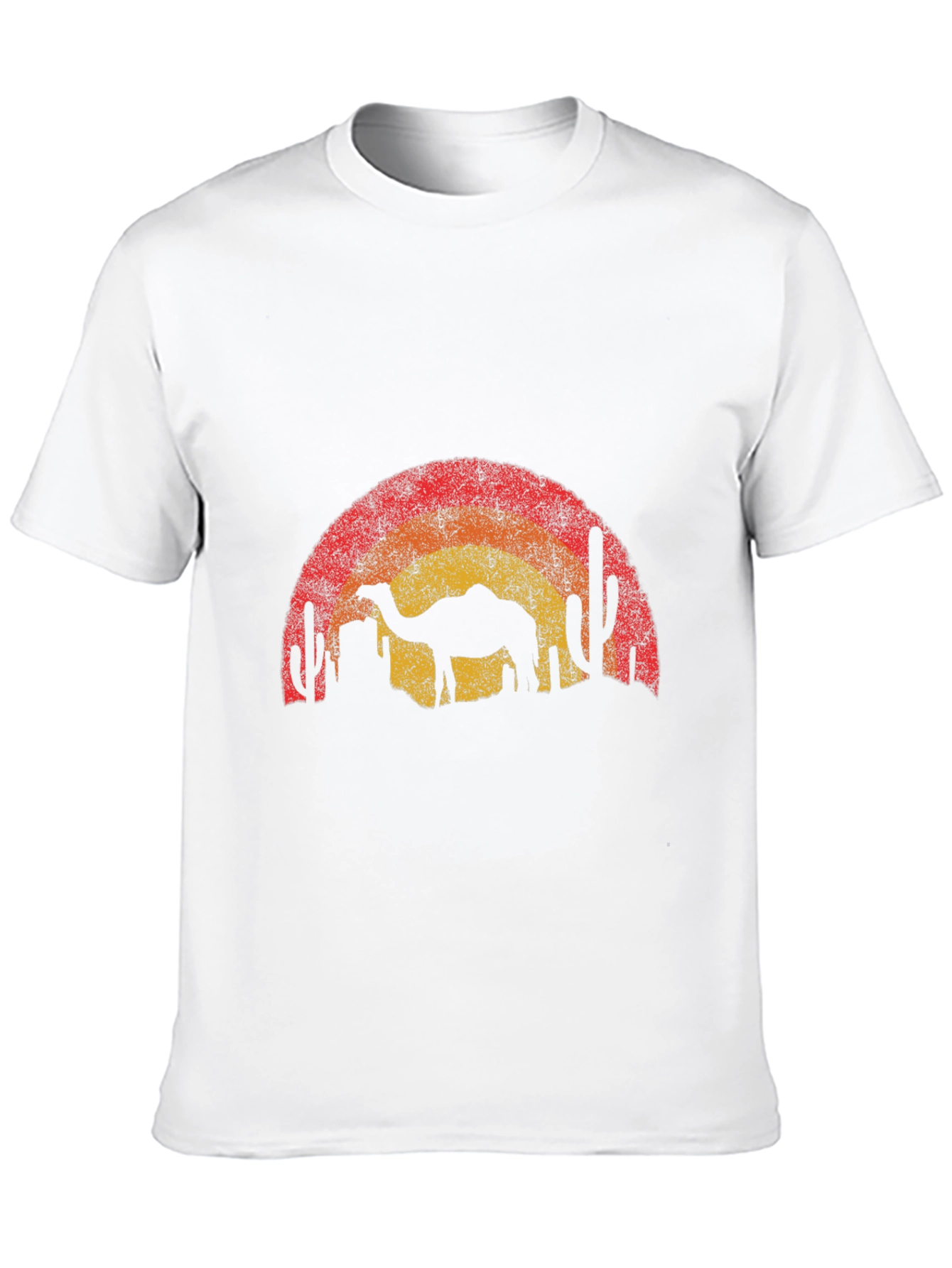 Camel Desert Sunset Graphic Tee
