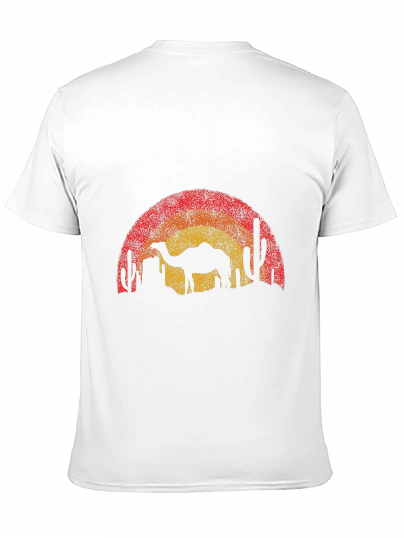 Camel Desert Sunset Graphic Tee