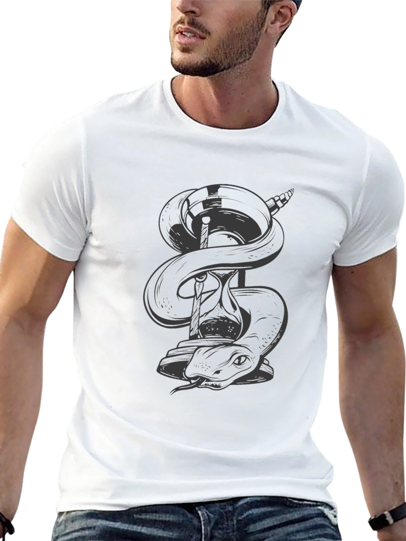 Serpent & Hourglass Graphic Tee - Limited Edition