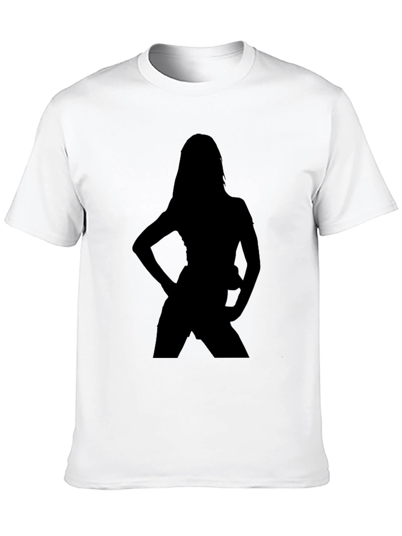Silhouette Graphic T-Shirt - Black