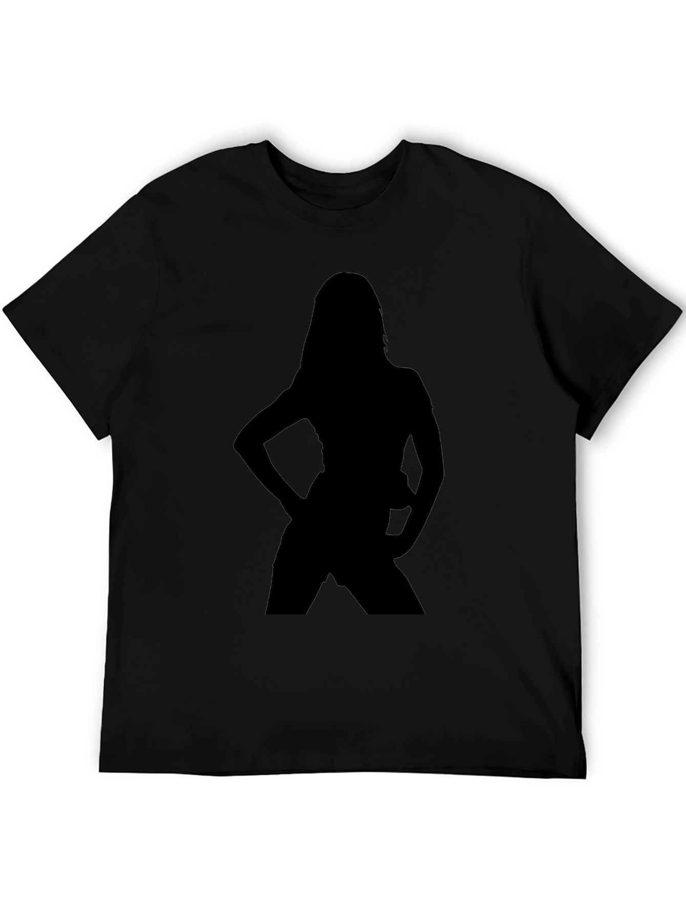Silhouette Graphic T-Shirt - Black
