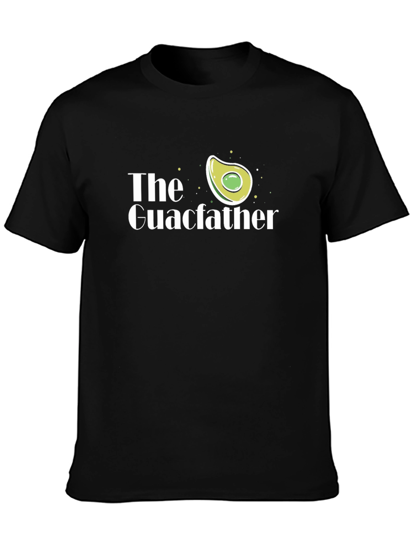 The Guacfather Graphic T-Shirt - Black
