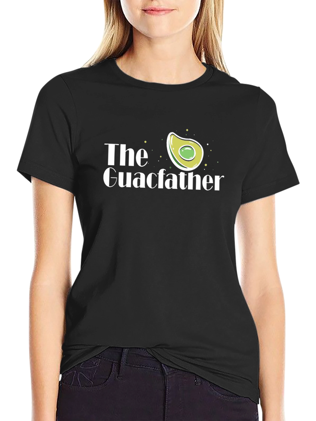 The Guacfather Graphic T-Shirt - Black