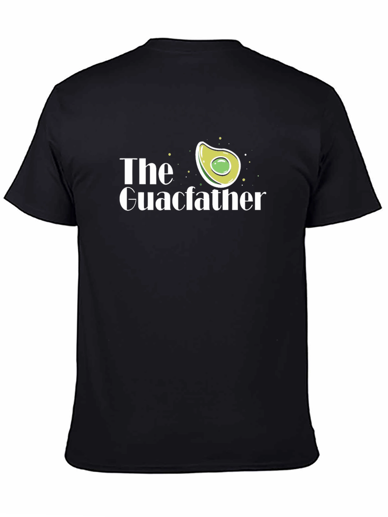The Guacfather Graphic T-Shirt - Black
