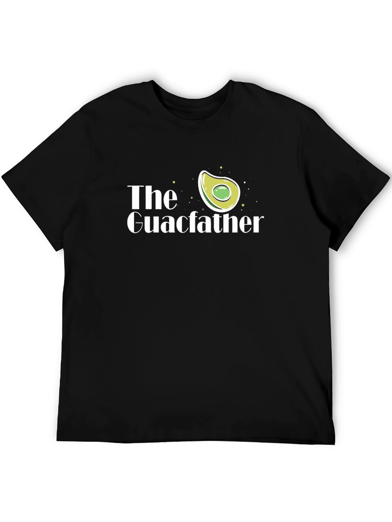 The Guacfather Graphic T-Shirt - Black