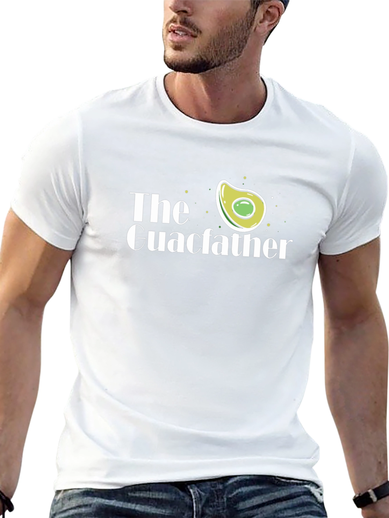 The Guacfather Graphic T-Shirt - Black