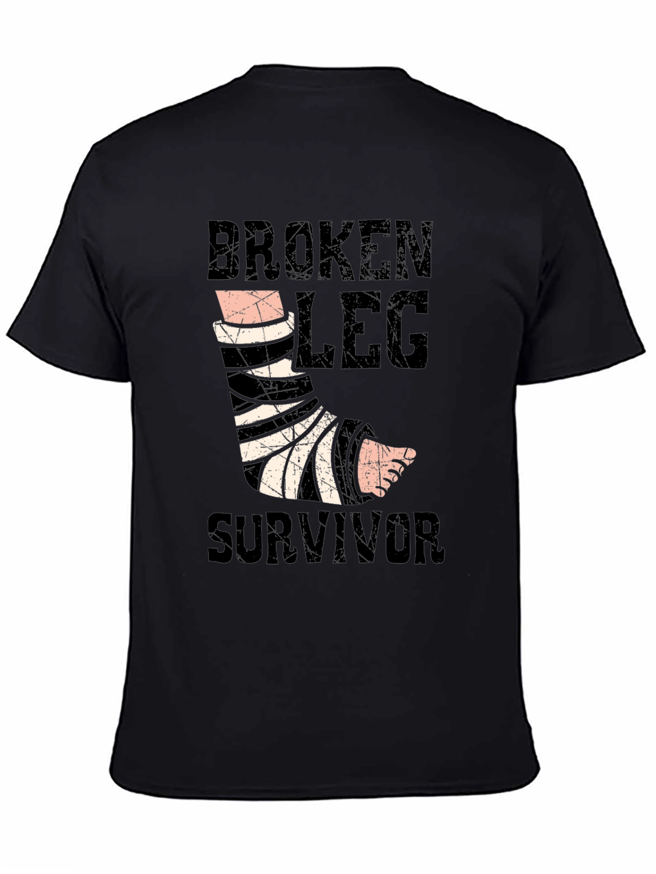Broken Leg Survivor T-Shirt - Get Well Gift