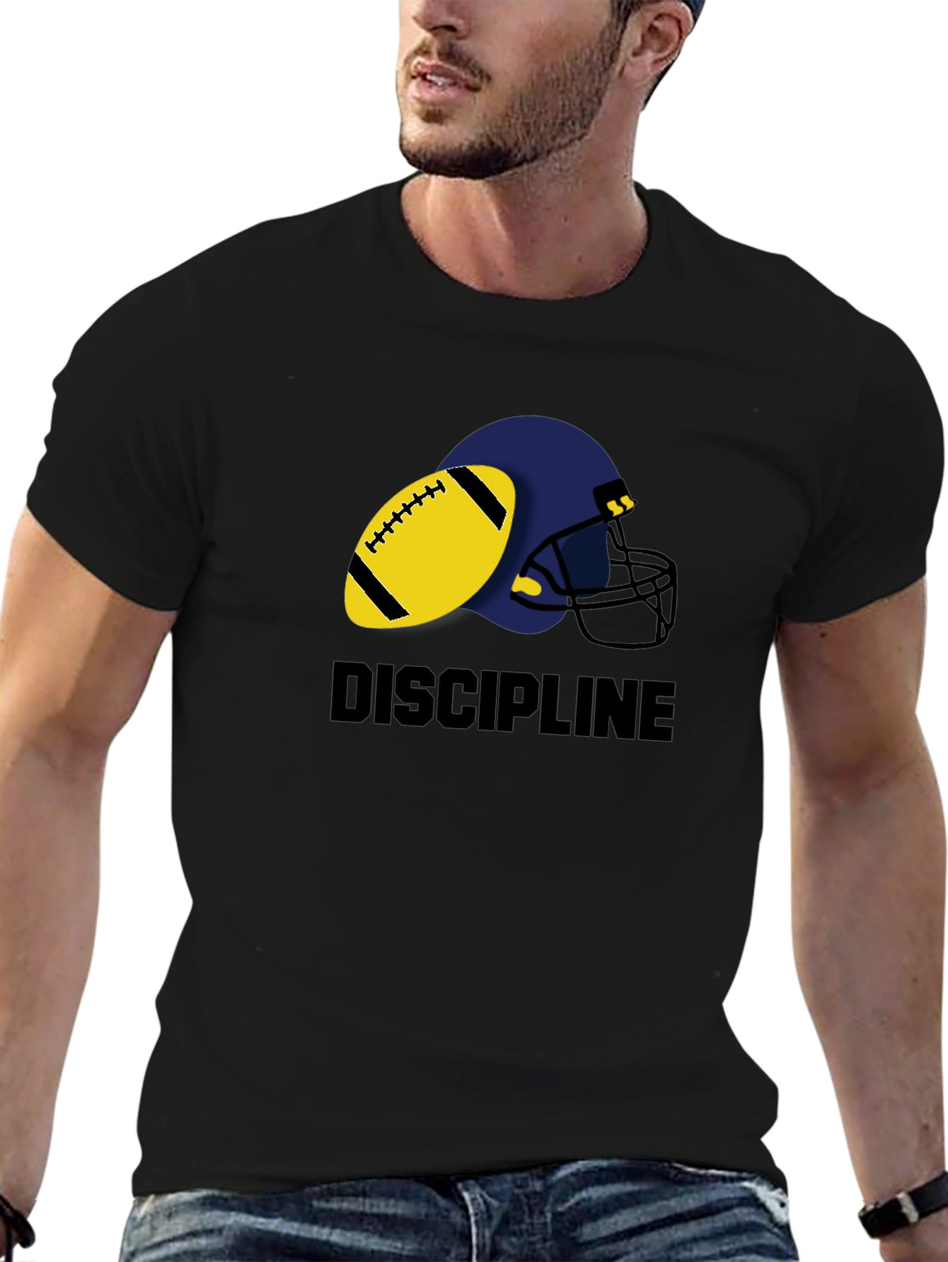 Discipline Football Graphic T-Shirt