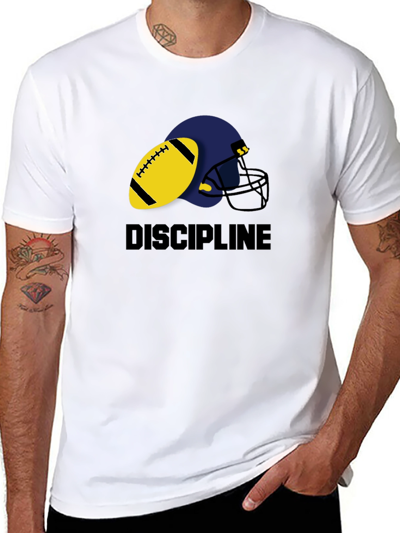 Discipline Football Graphic T-Shirt