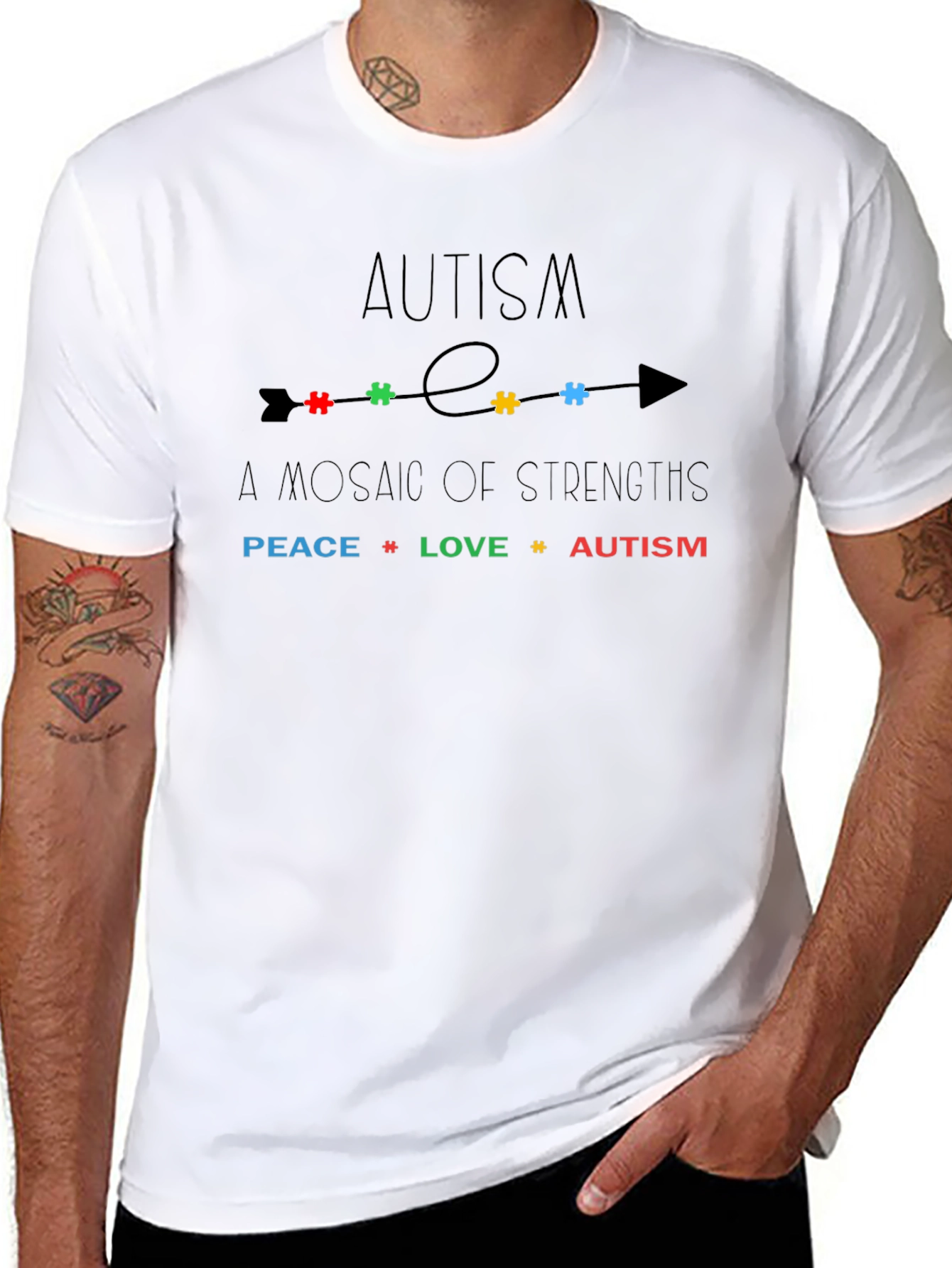 Autism Awareness Graphic T-Shirt