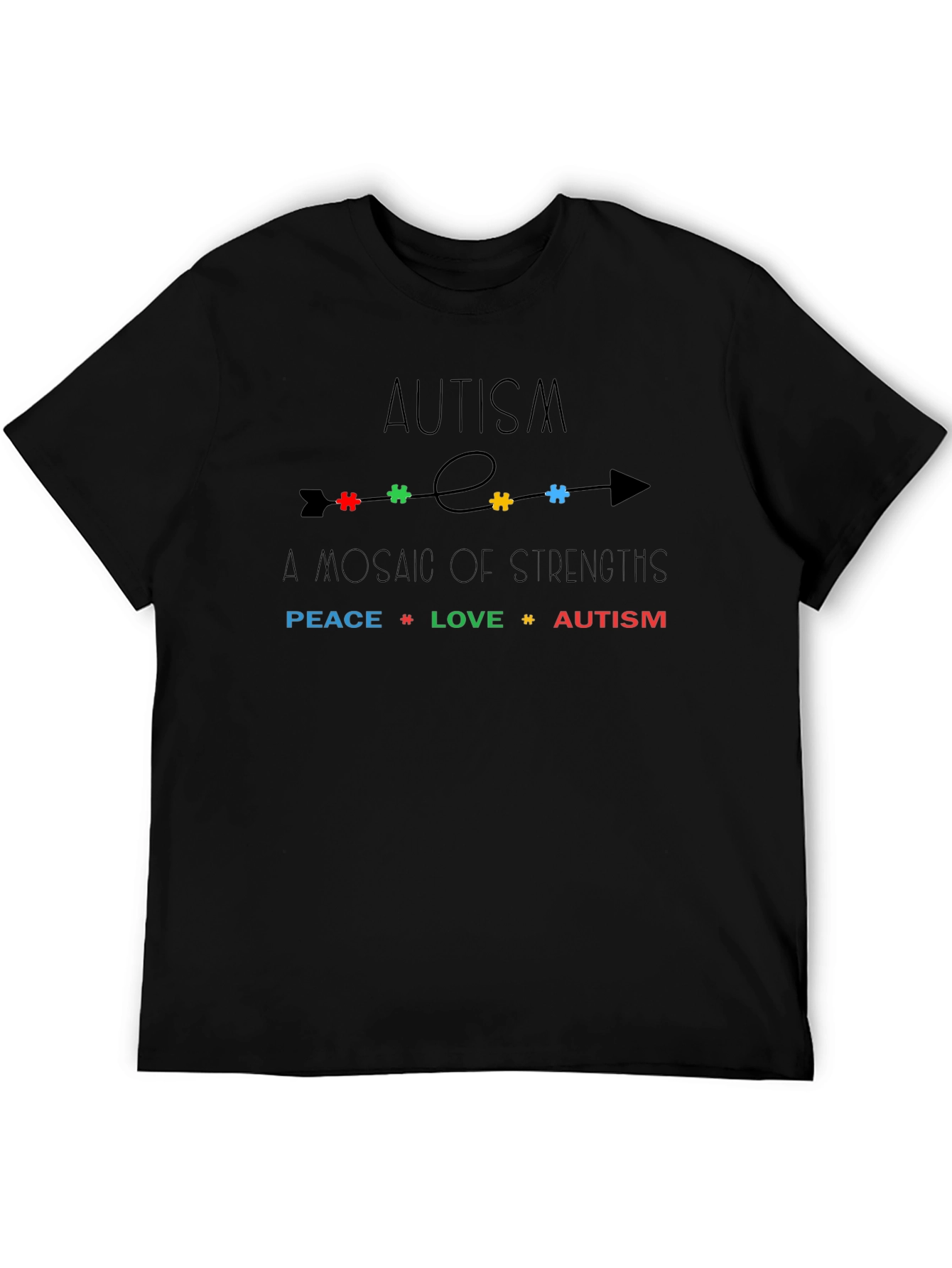 Autism Awareness Graphic T-Shirt