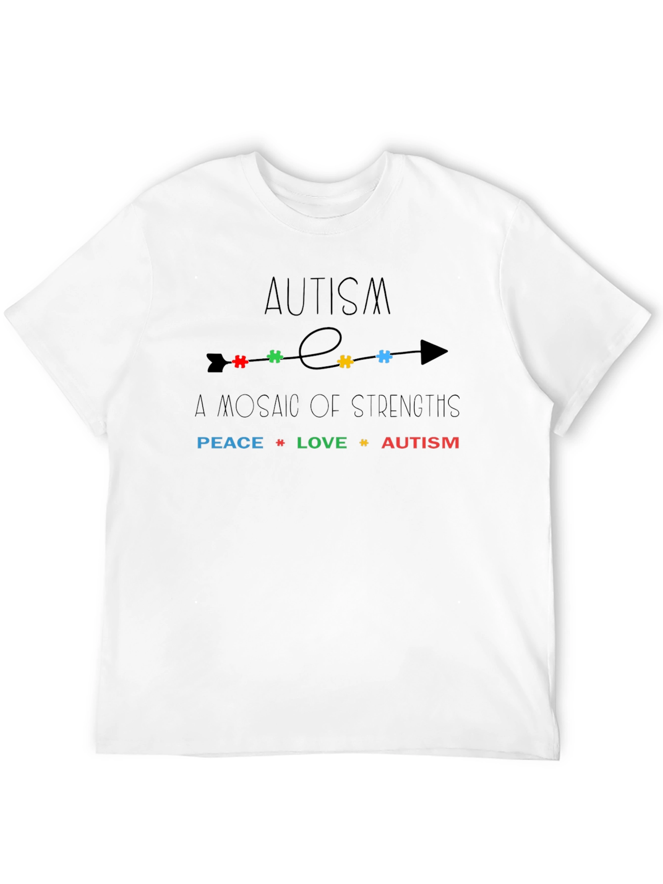 Autism Awareness Graphic T-Shirt