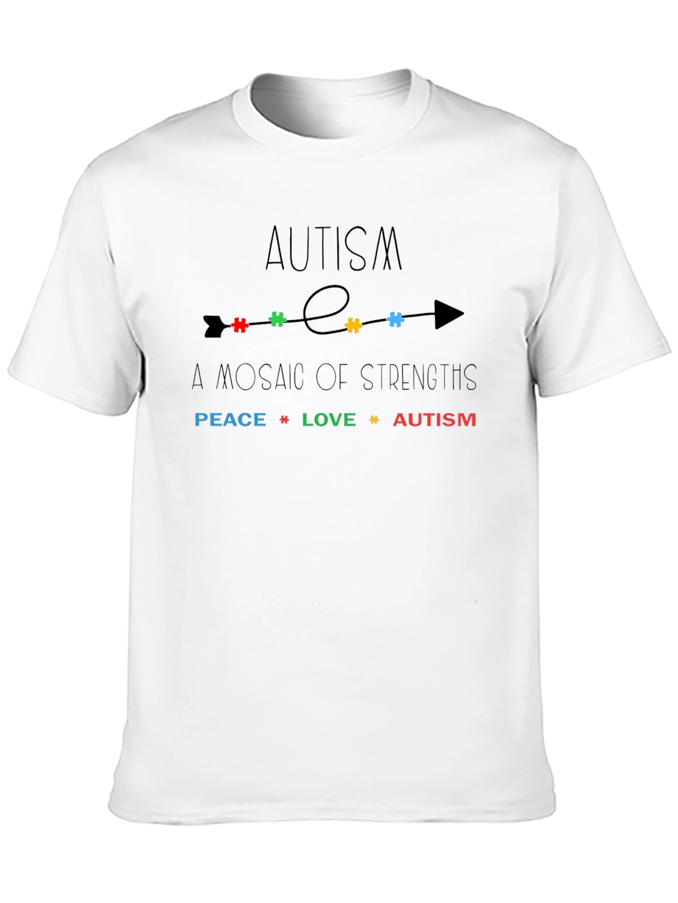 Autism Awareness Graphic T-Shirt