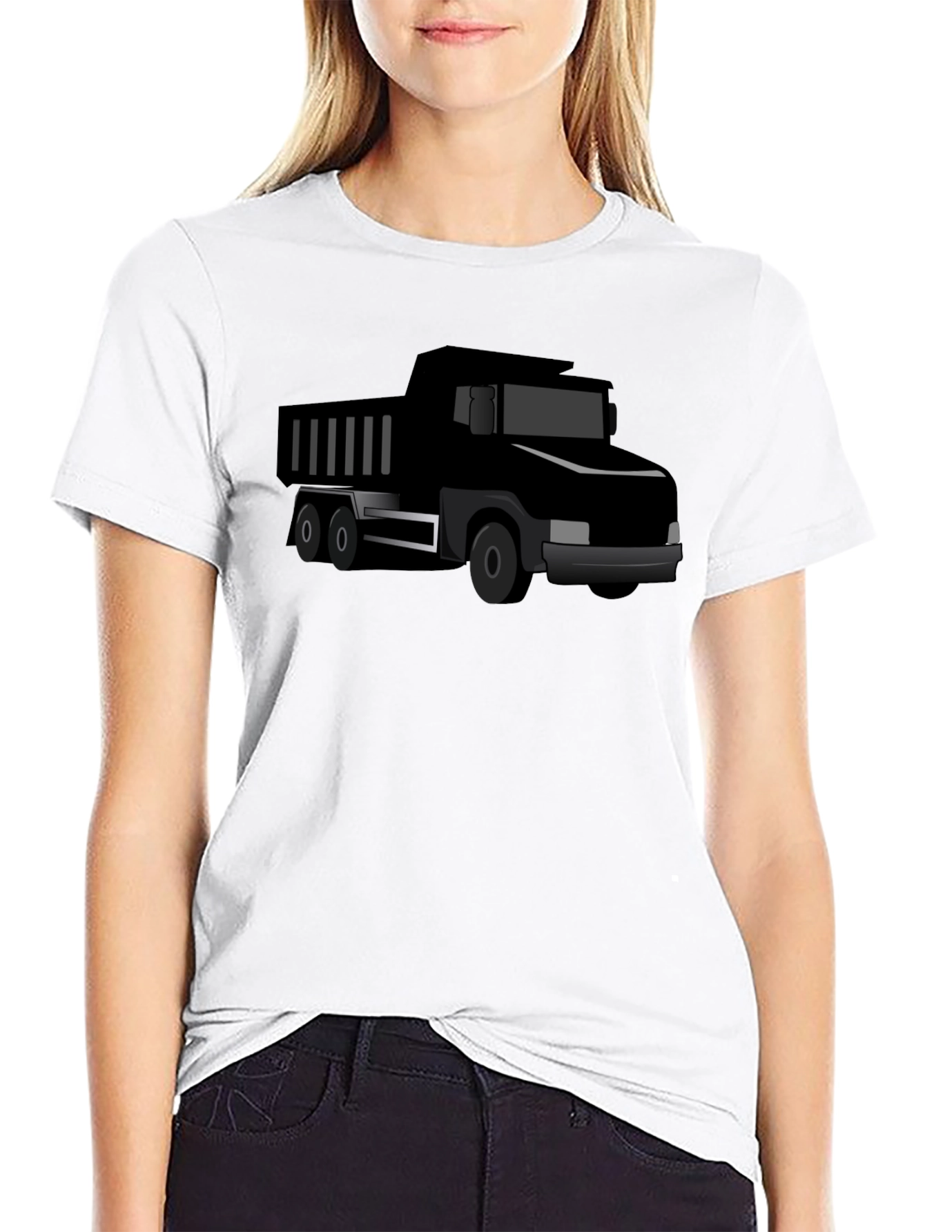 Black Truck Graphic Tee - Cool Mens T-Shirt