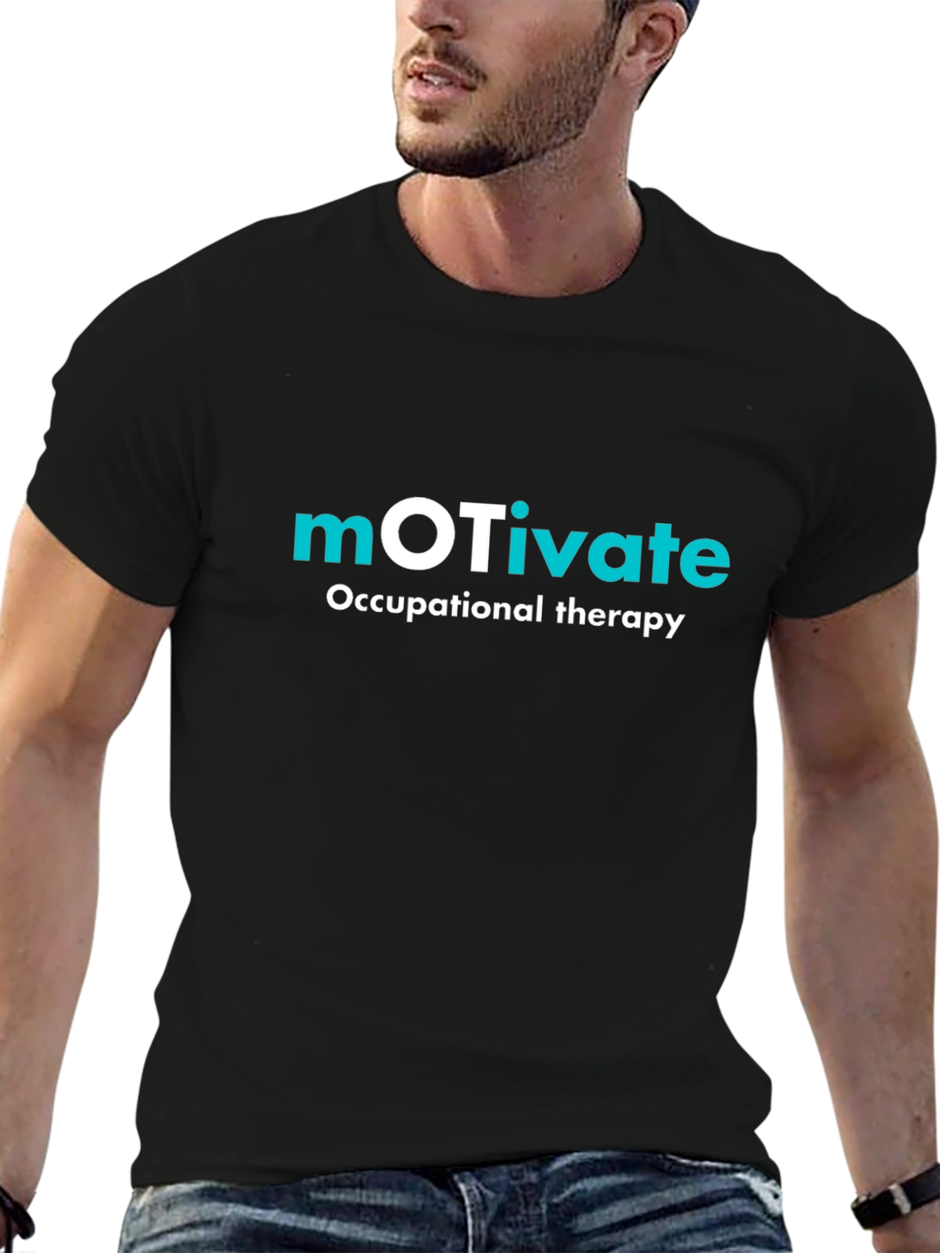 Motivate Occupational Therapy Black T-Shirt