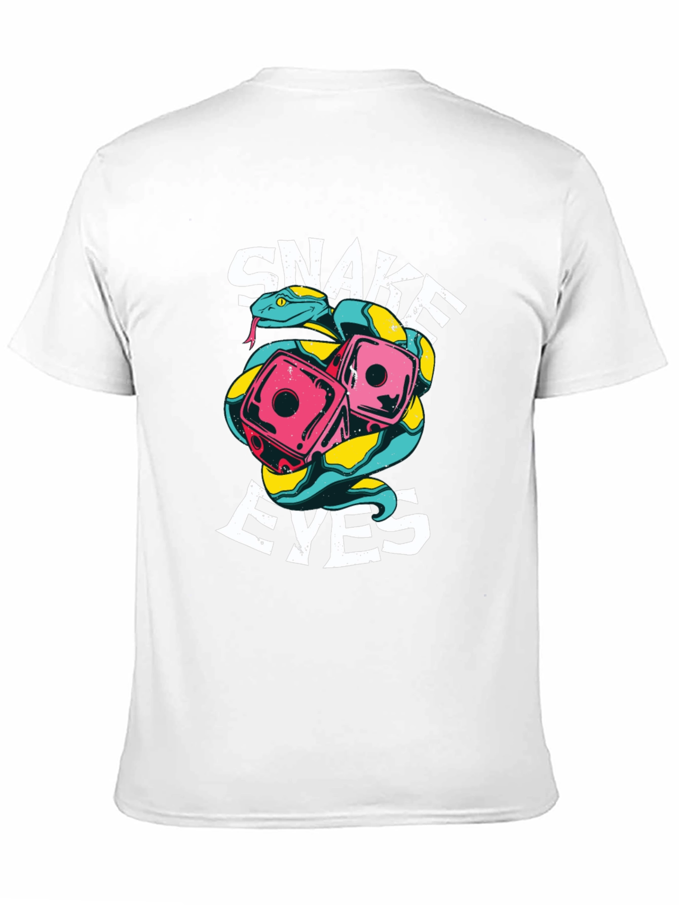 Snake Eyes Graphic Tee - Black T-Shirt