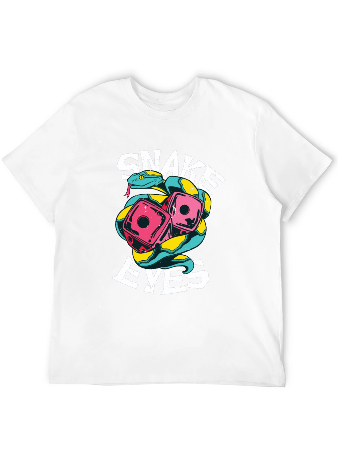 Snake Eyes Graphic Tee - Black T-Shirt