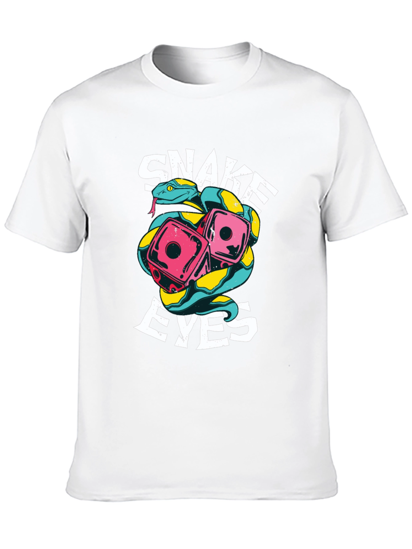 Snake Eyes Graphic Tee - Black T-Shirt