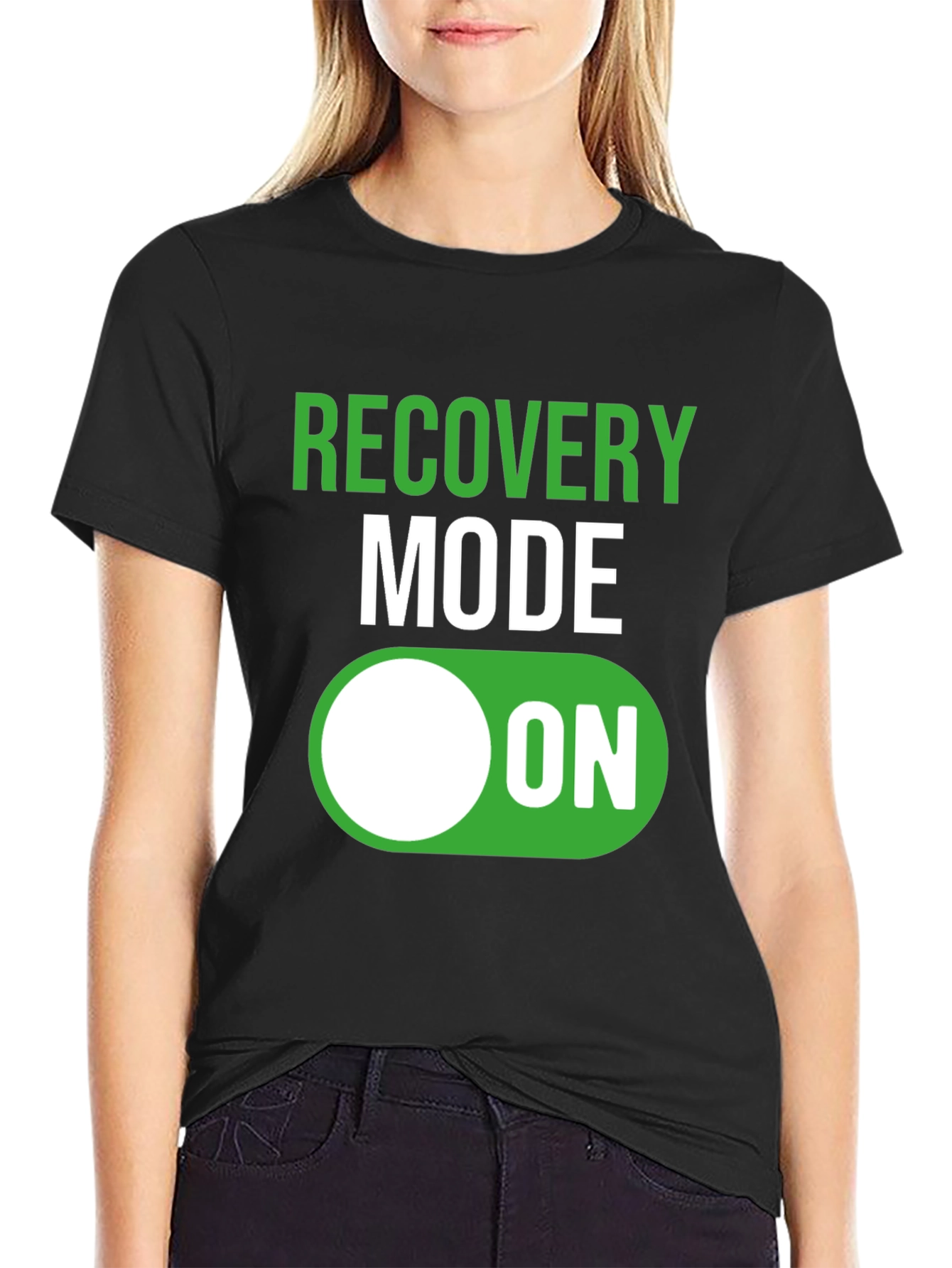 Recovery Mode ON T-Shirt - Funny Get Well Gift