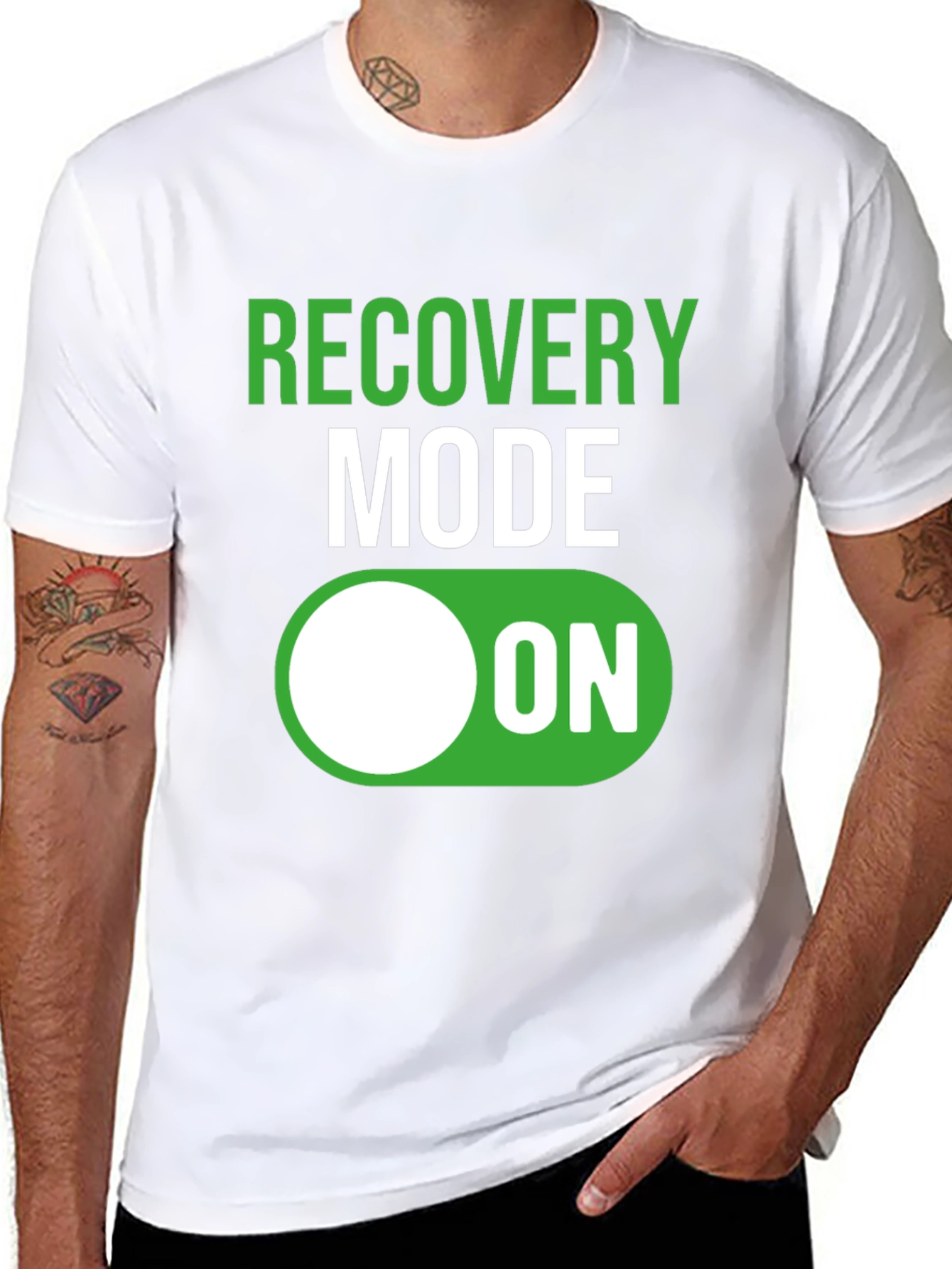 Recovery Mode ON T-Shirt - Funny Get Well Gift