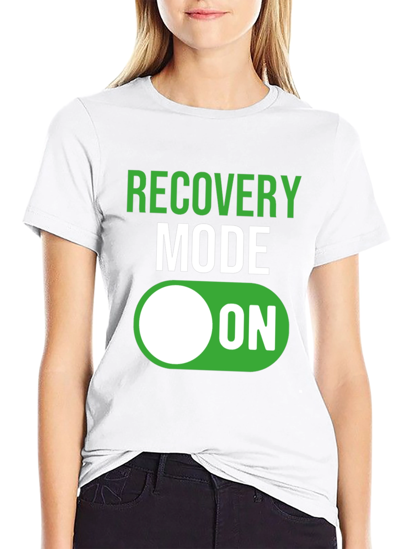 Recovery Mode ON T-Shirt - Funny Get Well Gift