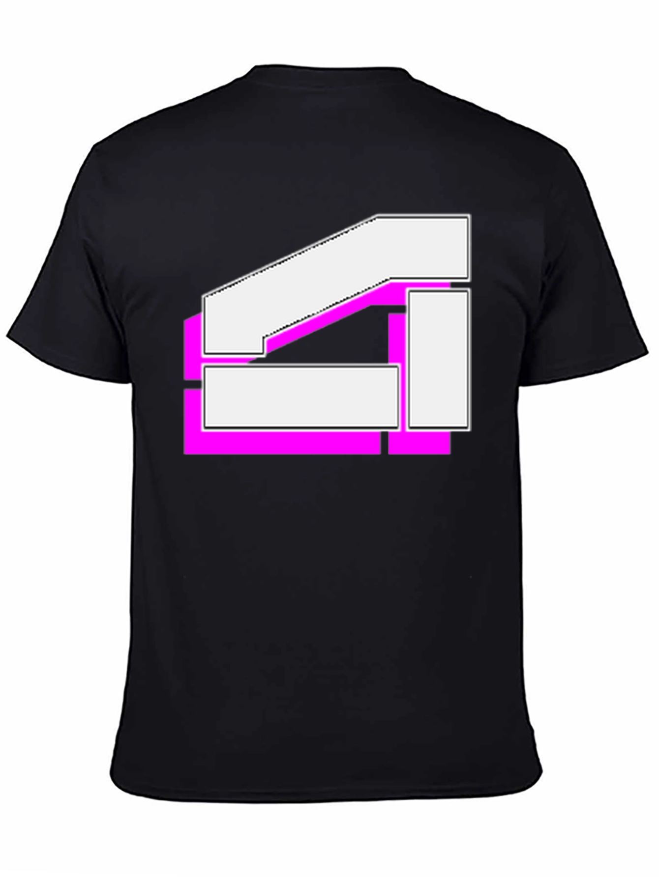 Geometric Graphic T-Shirt - Modern Streetwear Tee
