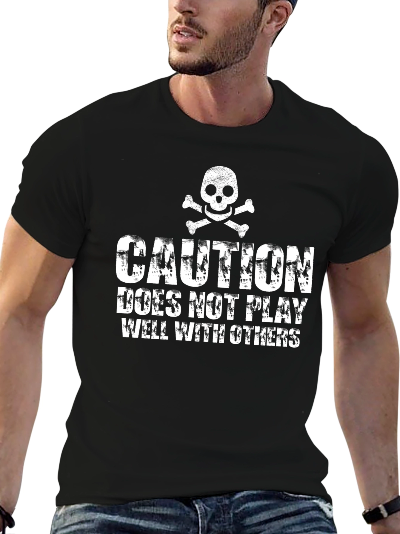 Caution: Does Not Play Well With Others T-Shirt