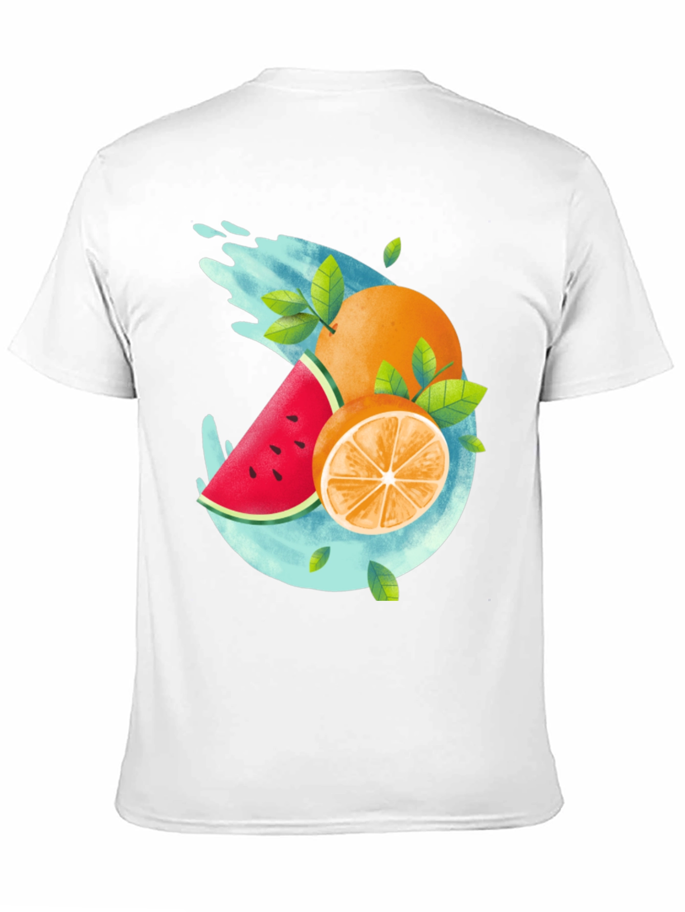 Fruit Splash Graphic Tee - Cool Summer Style