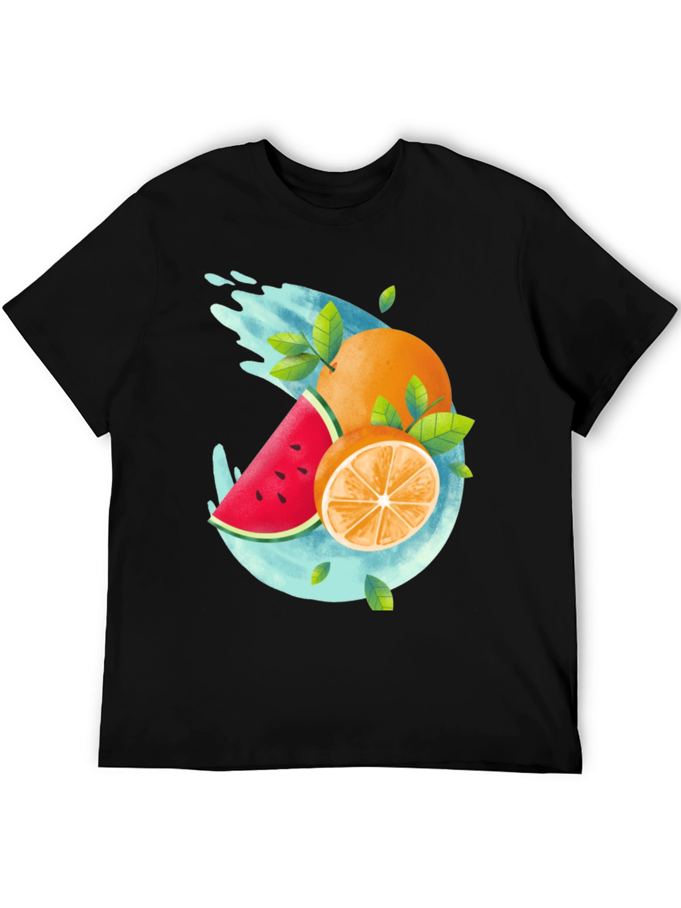 Fruit Splash Graphic Tee - Cool Summer Style
